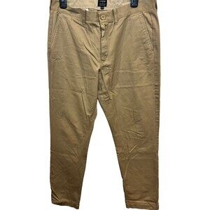 J Crew Chino Pants Mens 32x34 Khaki The Sutton Summerweight